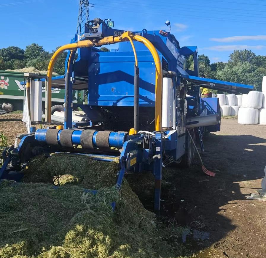 Film étirable auto-adhésif 100% PE, matière première, pour ensilage d'herbe verte, prix d'usine