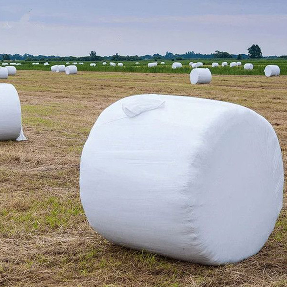  Rouleau de film plastique d'emballage de balles d'ensilage Film étirable d'emballage de balles de foin pour l'emballage de foin