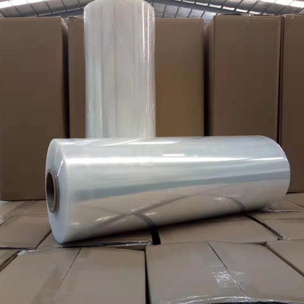 Film étirable en plastique d'enveloppe de palette de LLDPE de bâti pour l'utilisation d'emballage de machine